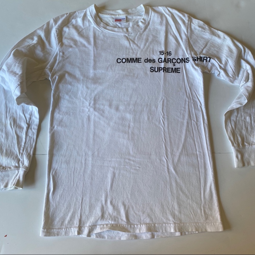 Supreme x Comme des garçon 15-16 long sleeve